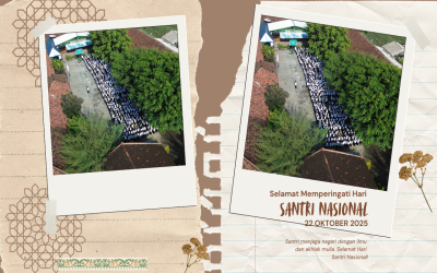 Peringatan Hari Santri SMPN 1 Kandat 2025