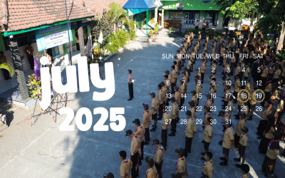 SMPN 1 Kandat Kegiatan MPLS Ramah Ditutup dengan Perkemahan dan Penerimaan Penggalang Baru